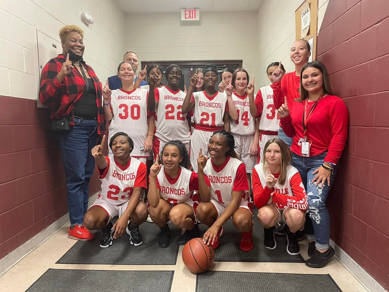 LaBelle Middle School Lady Broncos bring home the victory!